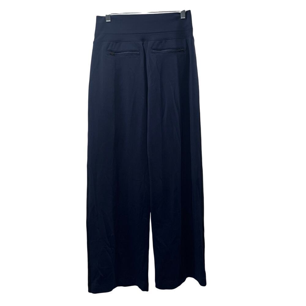 Athleta Venice Colorblock Wide Leg Pant Navy/Black Sculptek Light XS - Picture 3 of 12